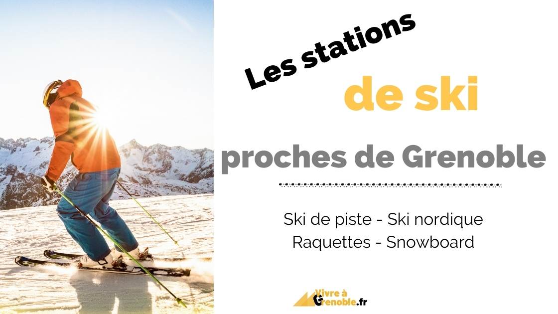 Skier près de Grenoble